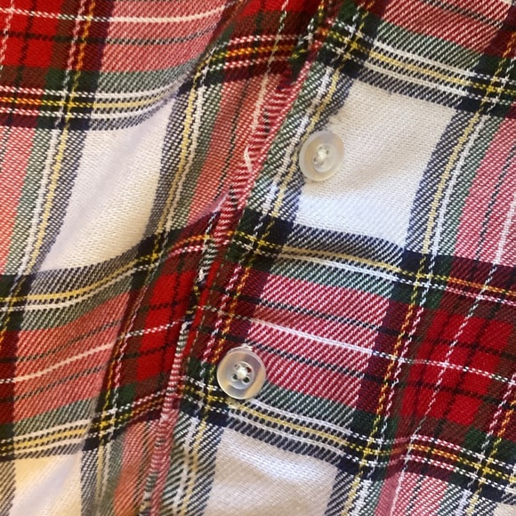 Pottery Barn kids red plaid Christmas pajamas - Picture 4 of 4